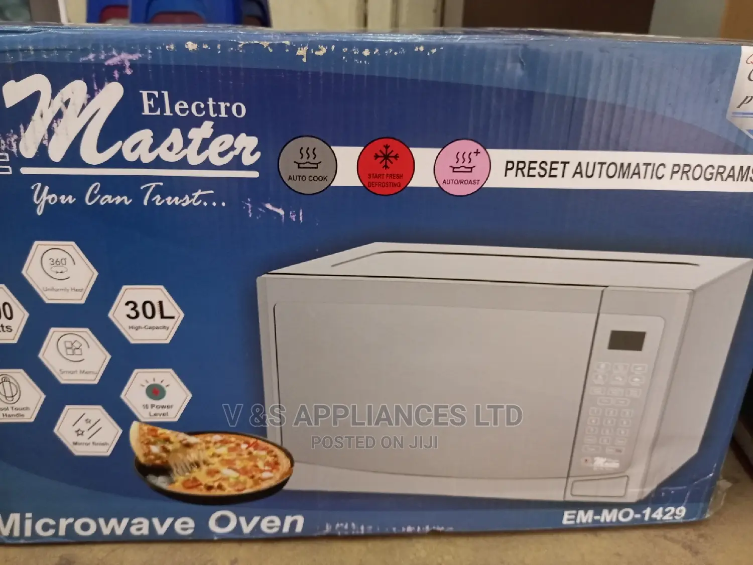 30l Electro Master Microwave