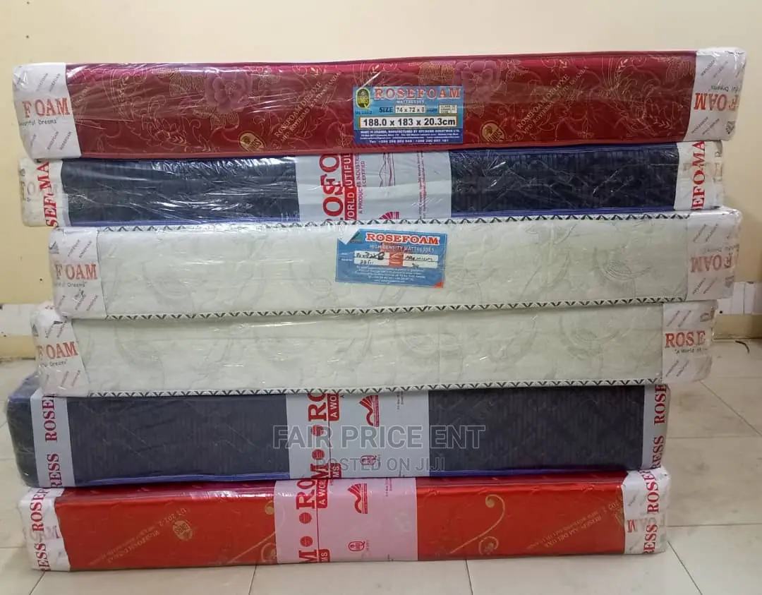 High Density Mattress Smart 6*6 by 6 Inches.( White)