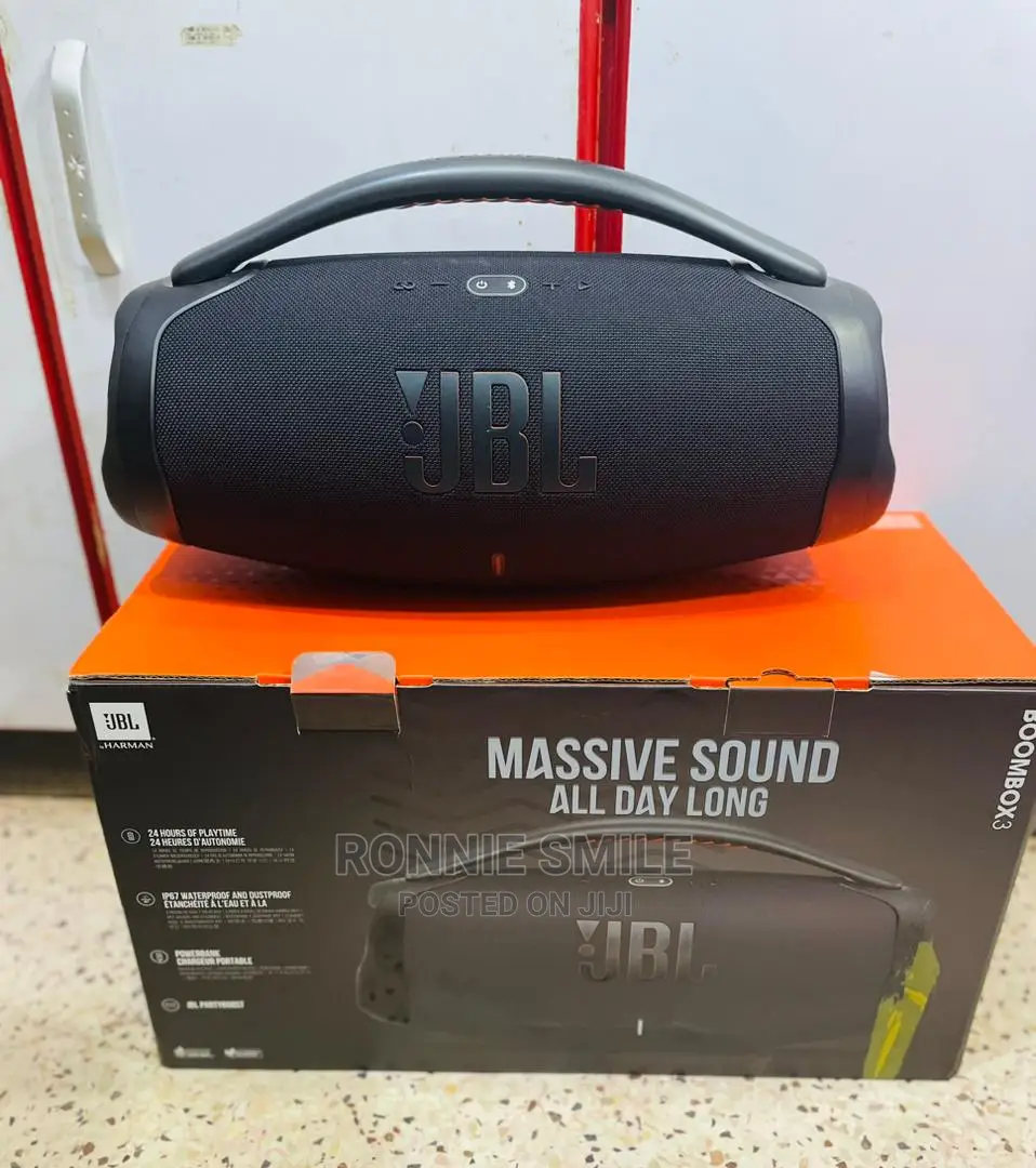 JBL Boombox 3 Black/ Camouflage in Central Division Audio & Music Equipment, Ronnie Smile