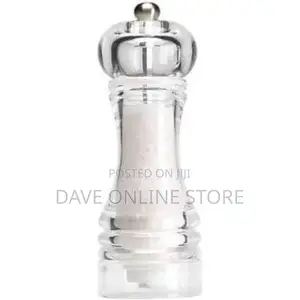 Capstan Clear Acrylic Pepper Salt Mill Shaker