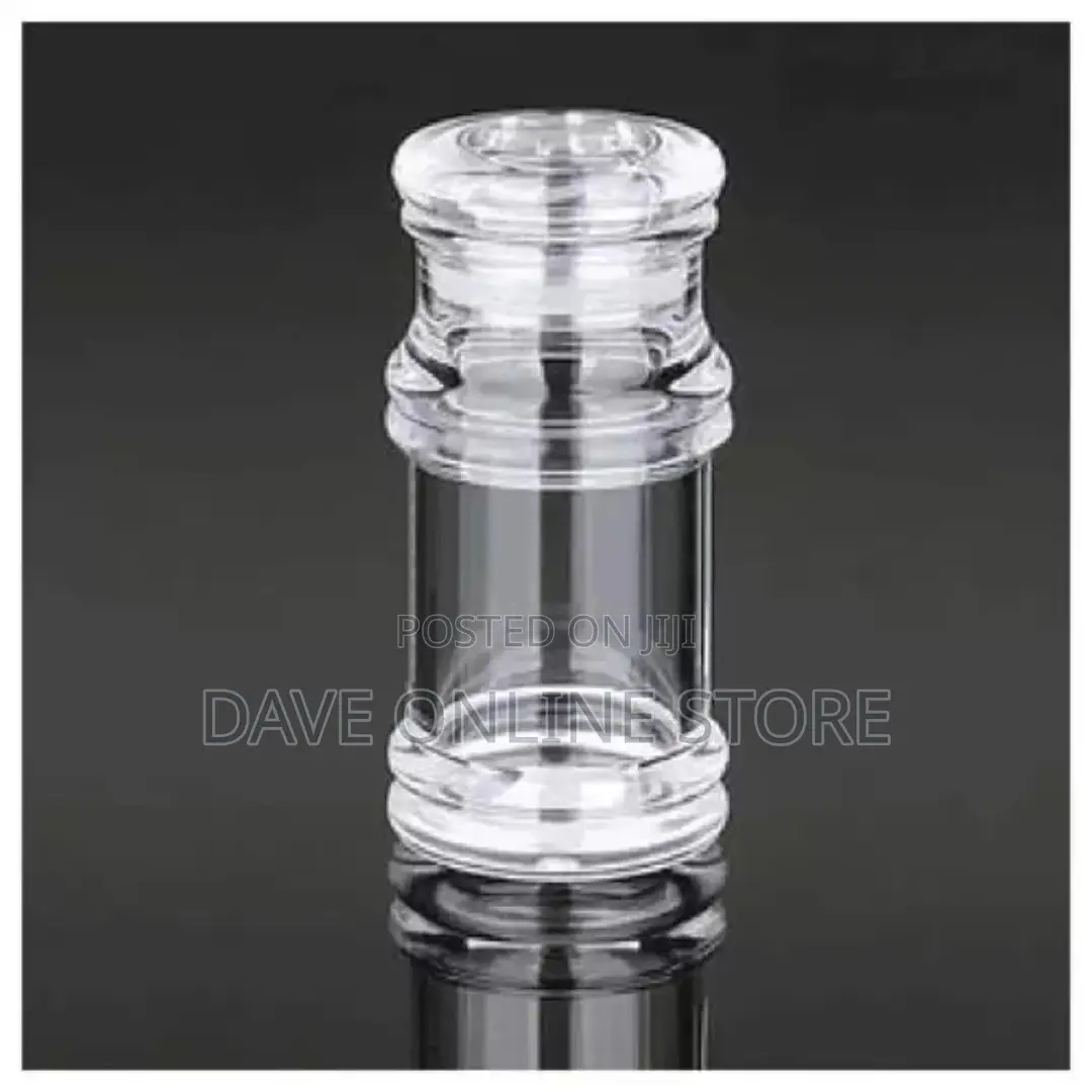 Acrylic Salt and Pepper Shakers Set – Transparent