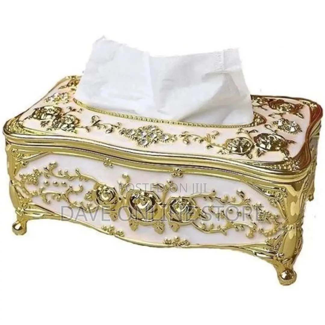 Tissue Box Napkin Holder Paper Case Cover for Table Decor,