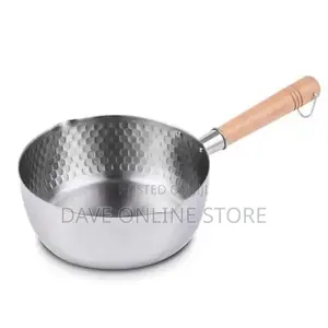 24cm Stainless Steel Wok Pot Milk Saucepan