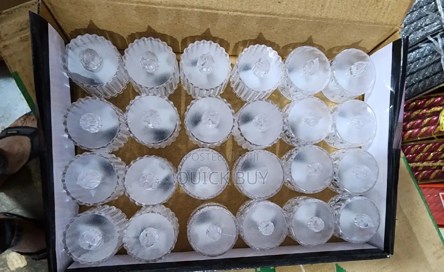 24pcs Warm White LED Candles