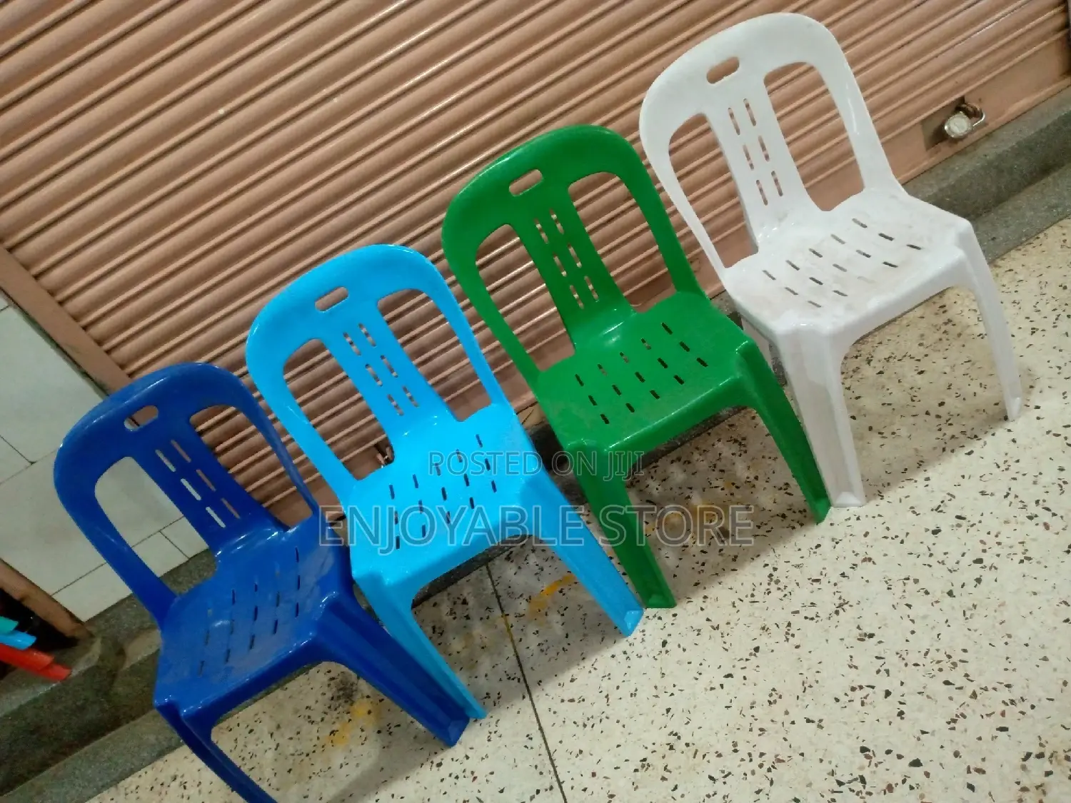 Armless Plastic Chairs