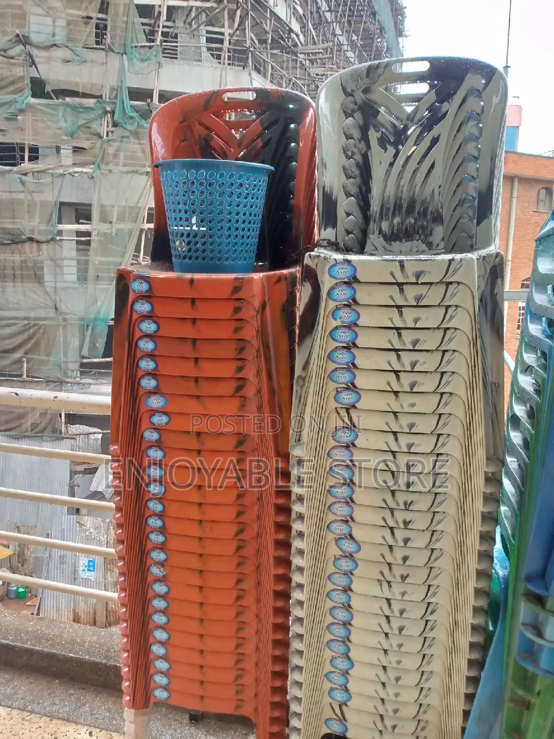 Plastic Chairs Armless