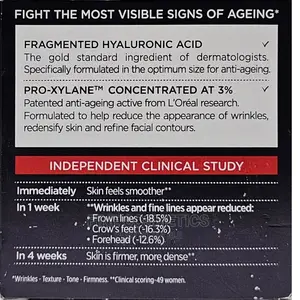 Loreal Laser Renew Hyaluronic Acid Anti-Ageing Day Cream 50g