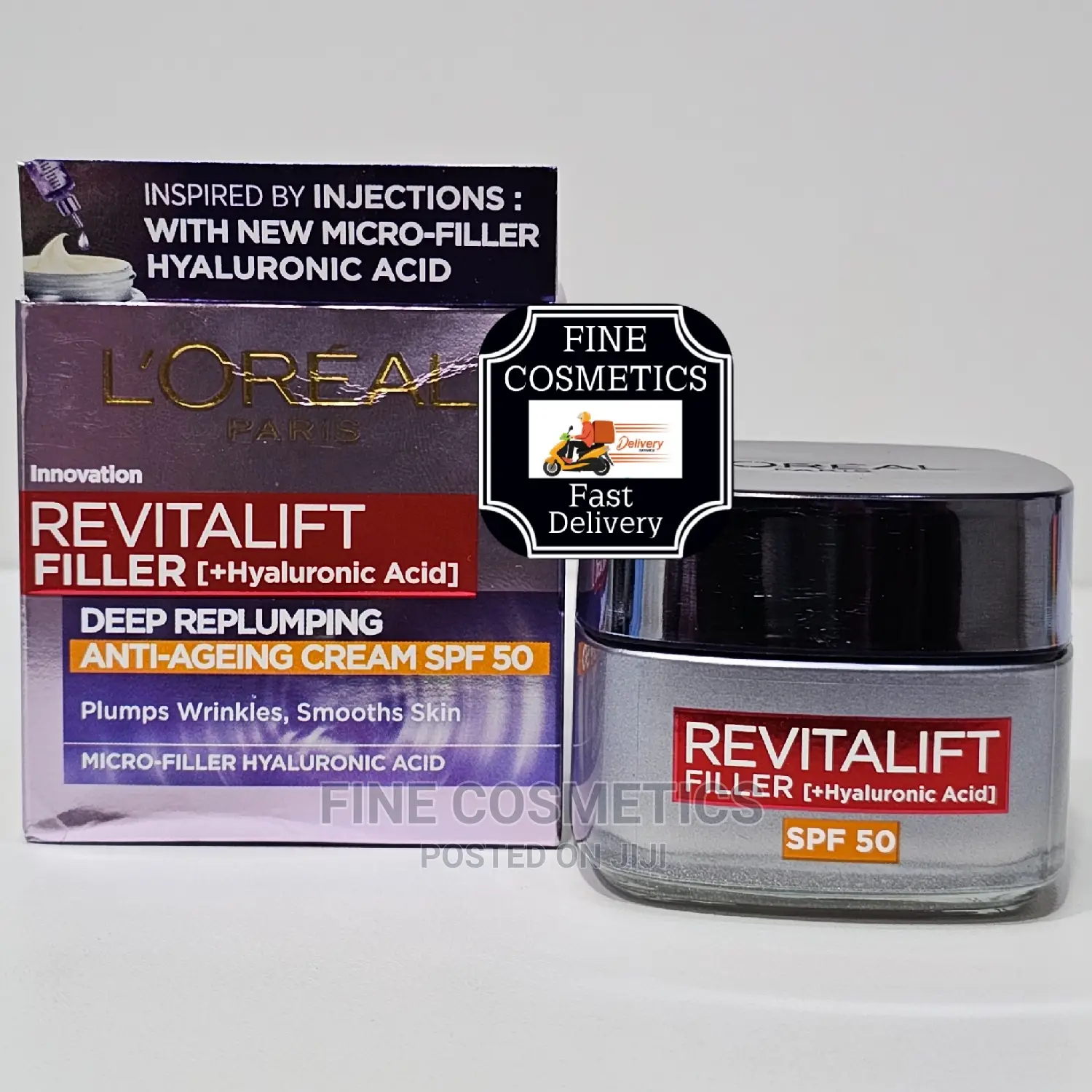 Loréal Revitalift Filler Renew Hyaluronic Acid SPF50 Cream
