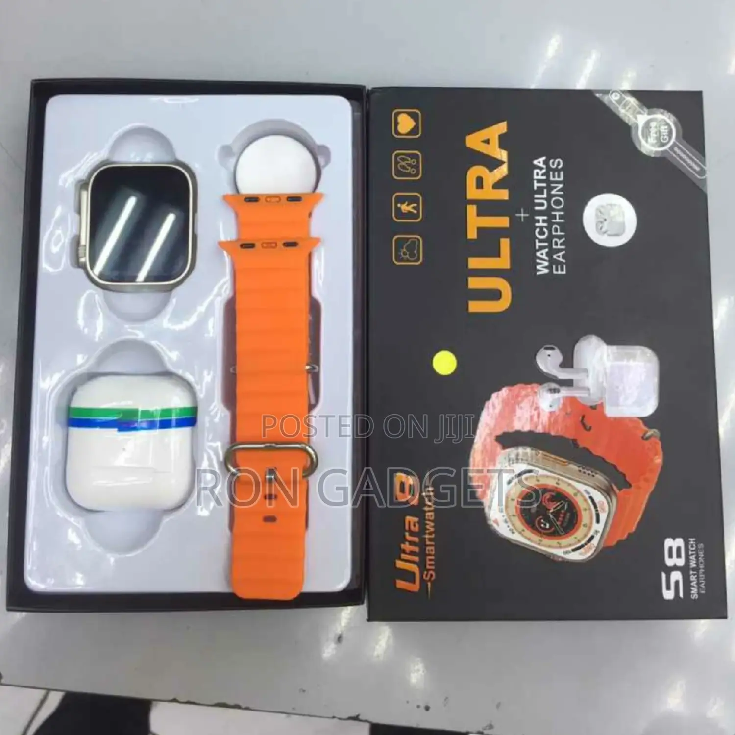 Ultra 8 Smartwatch With Airpods