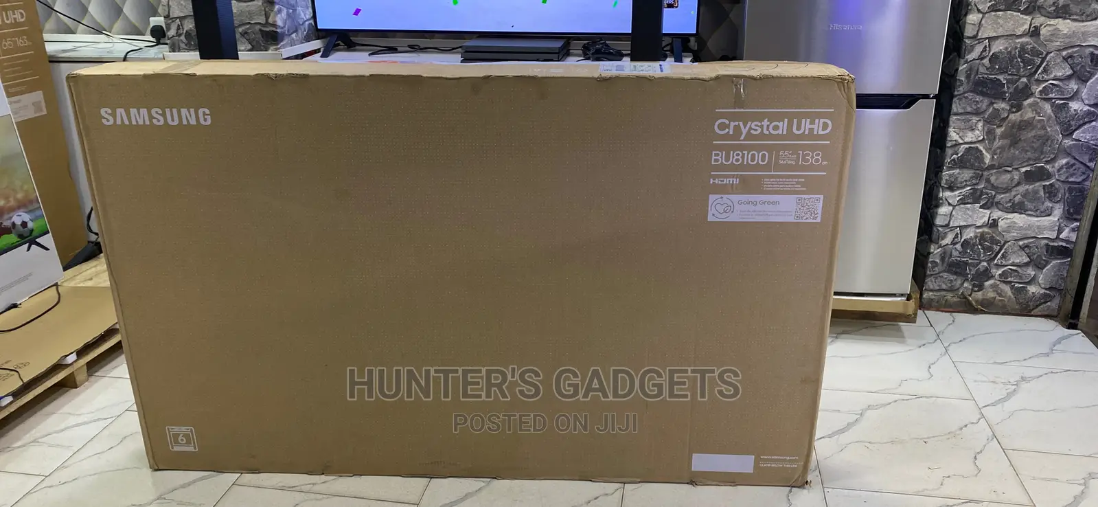Samsung 55inch Bu8100 Crystal Uhd Samsun Latest Tv 2023