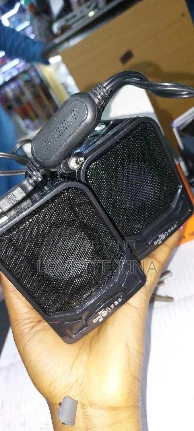 Usb Black Speakers