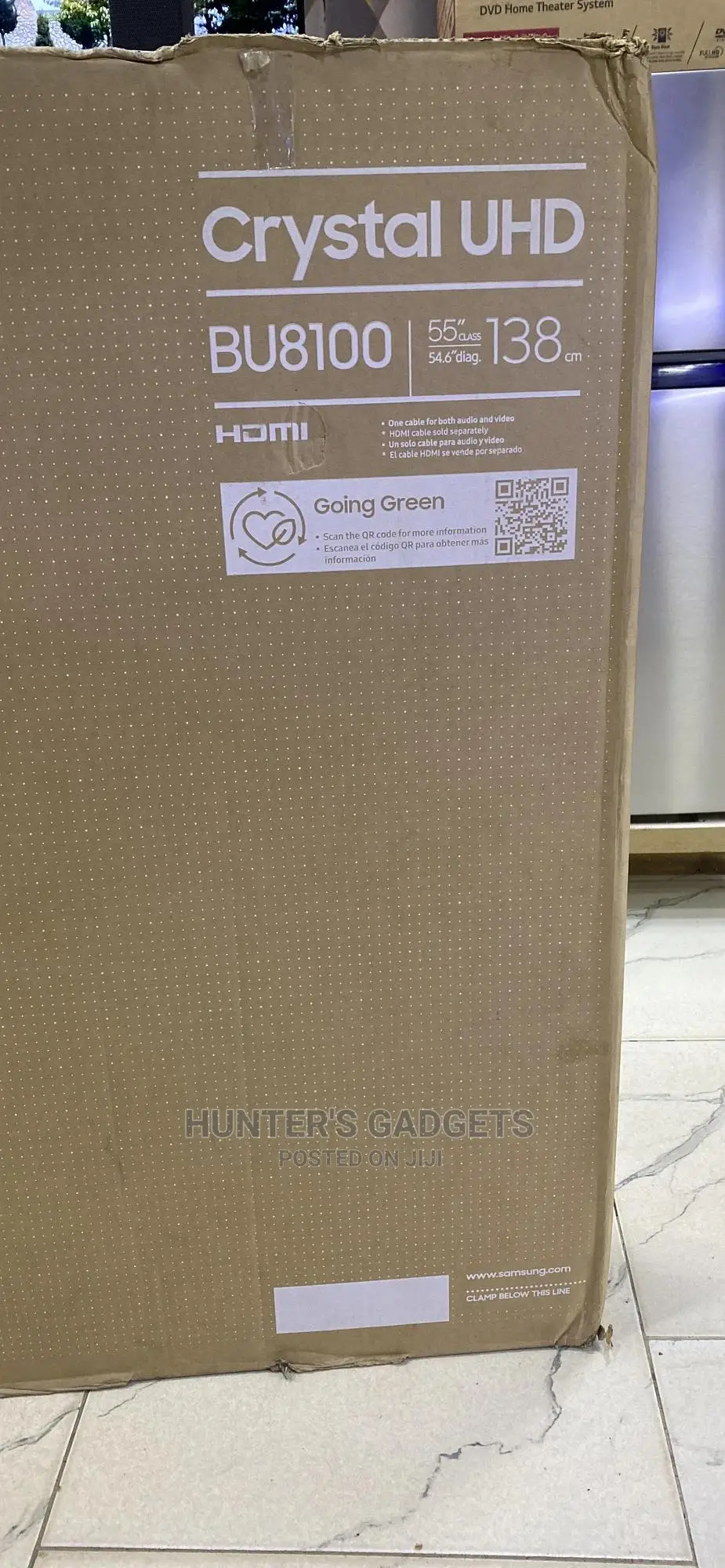Samsung 55inch Bu8100 Crystal Uhd Samsun Latest Tv 2023