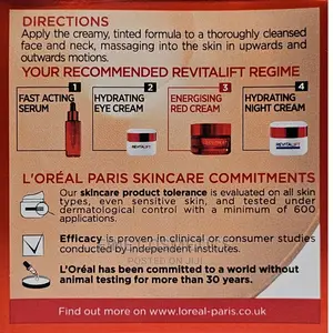 L'oréal Retino Revitalift Anti-Aging Energising Red Cream