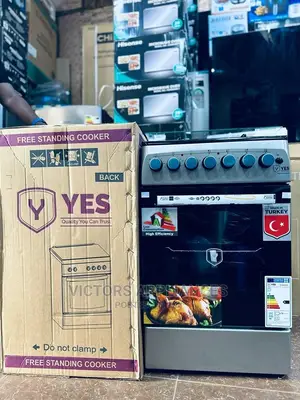 Yes Cooker 50x60cm 3gas 1electric