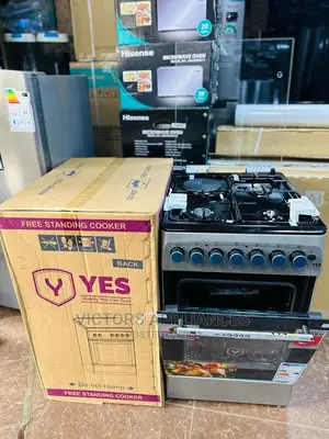 Yes Cooker 50x60cm 3gas 1electric