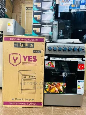 Yes Cooker 50x60cm 3gas 1electric