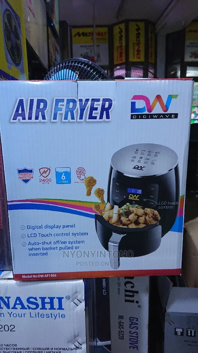 Digiwave 6liters Air Fryer With Timer