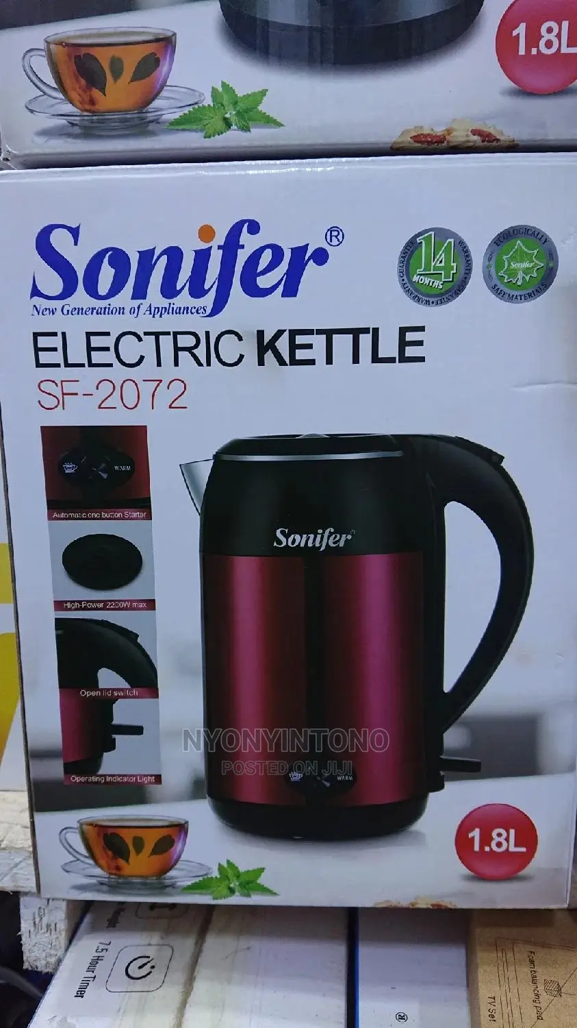 Sonifer High Quality Milk Cooking Kettle, Has Keep Hot Buton