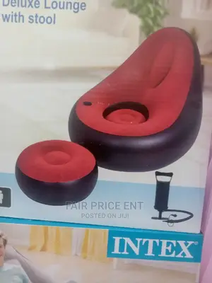 Air Sofa Stool ( Red)