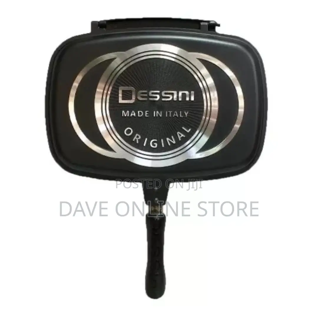 Dessini Double Grill Pan, 36cm – Black