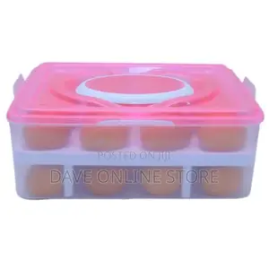 Egg Storage Container – Pink