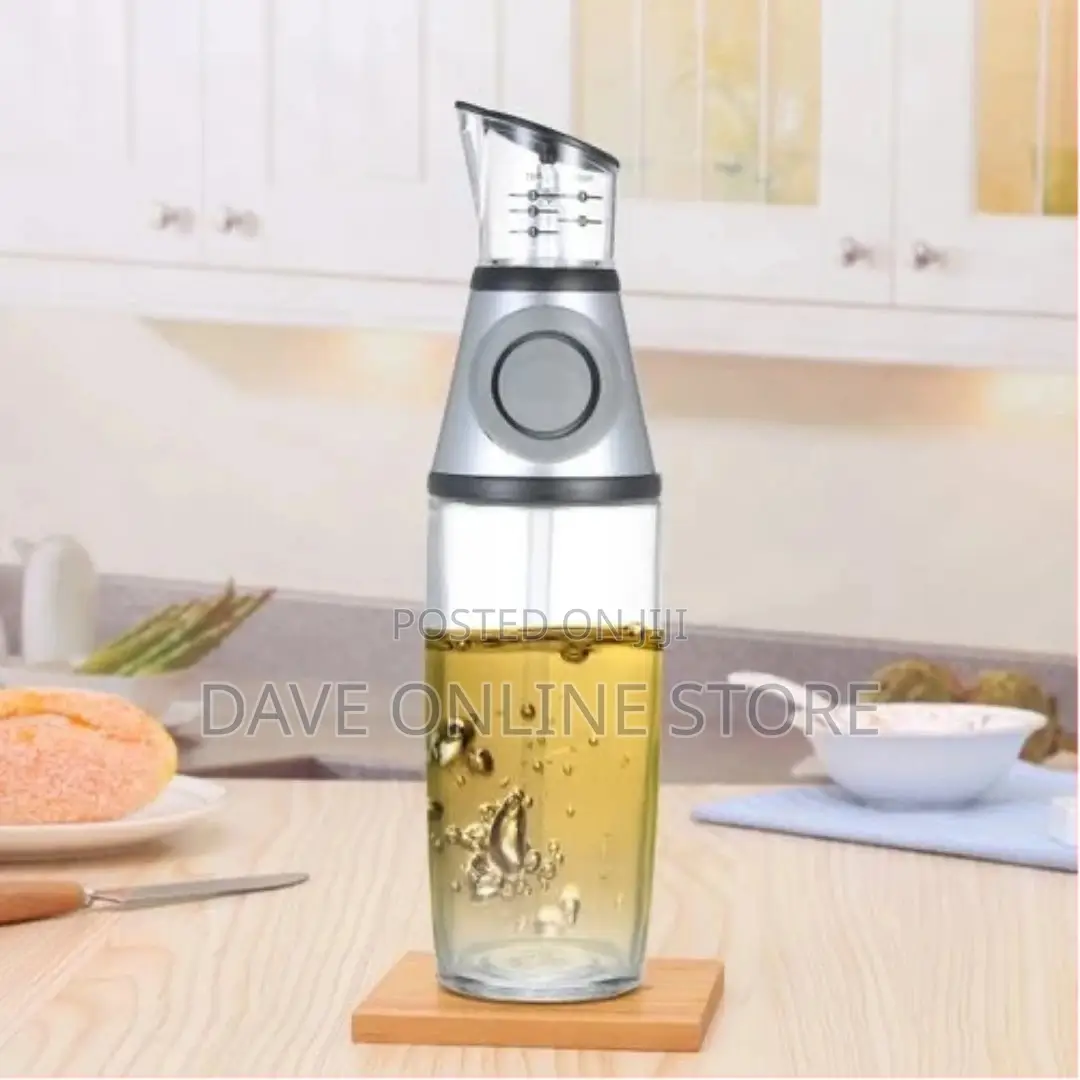 500 ML Vinegar/Oil Dispenser, Sprayer Bottle Storage Press