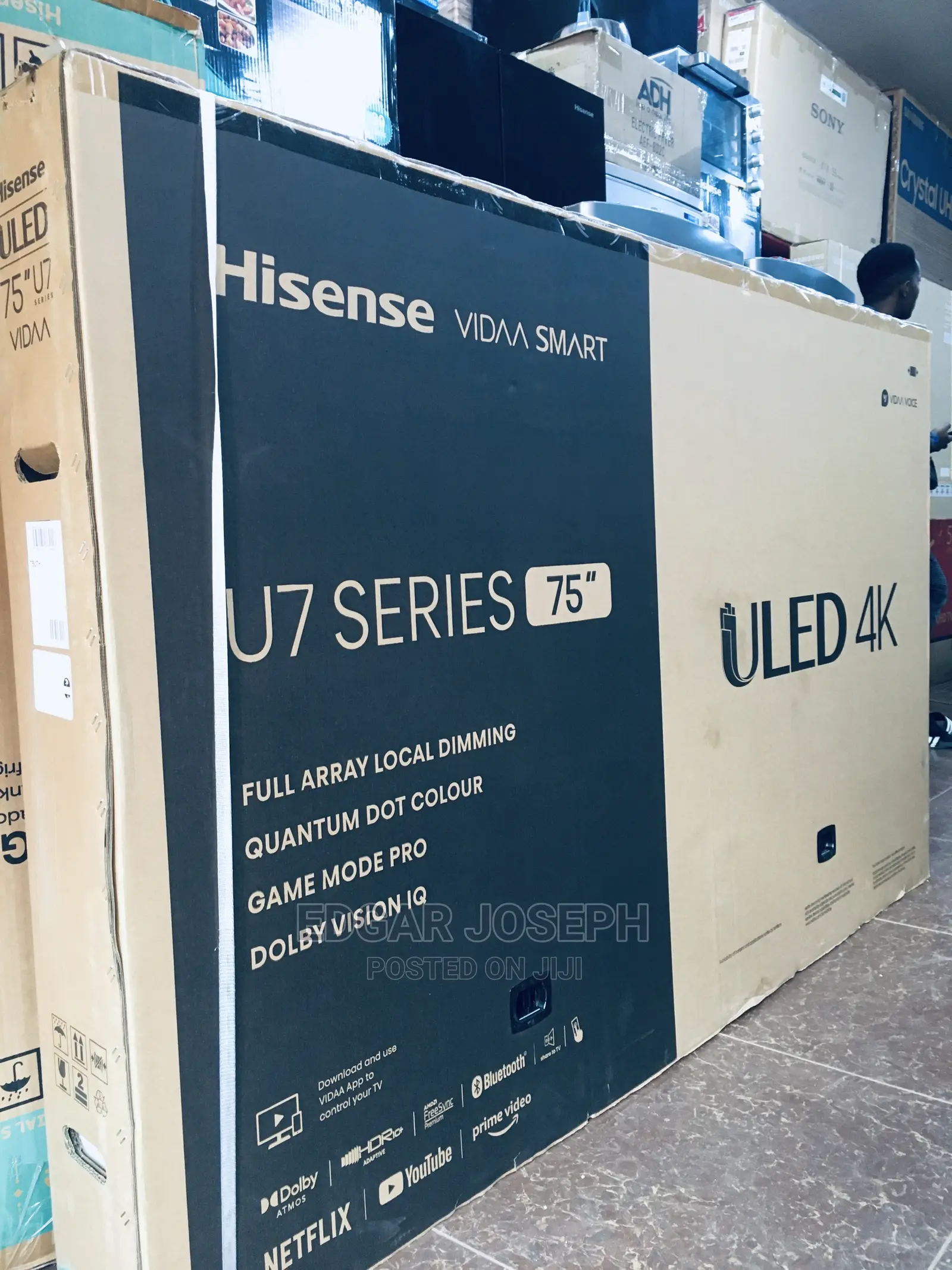 Hisense 75 U7 Series Smart Tv