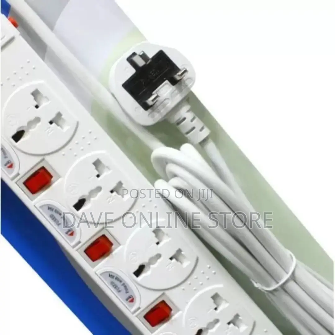 Borl 6-Ways Heavy Duty Premium Extension Socket