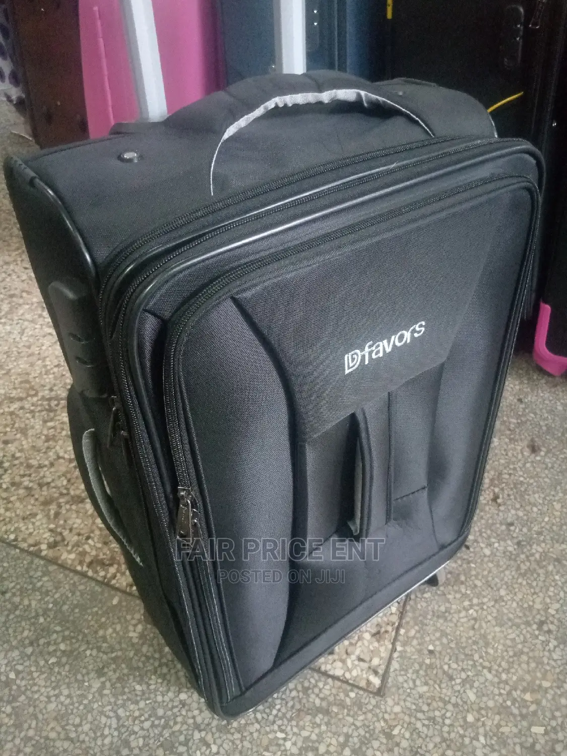Original D Favor Cloth Suitcase Large ( Black)