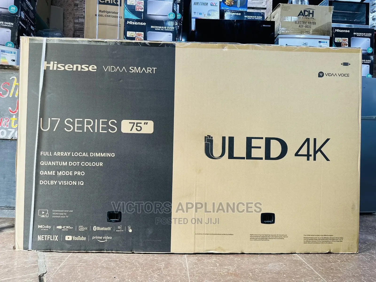 Hisense 75” UHD Smart Tv