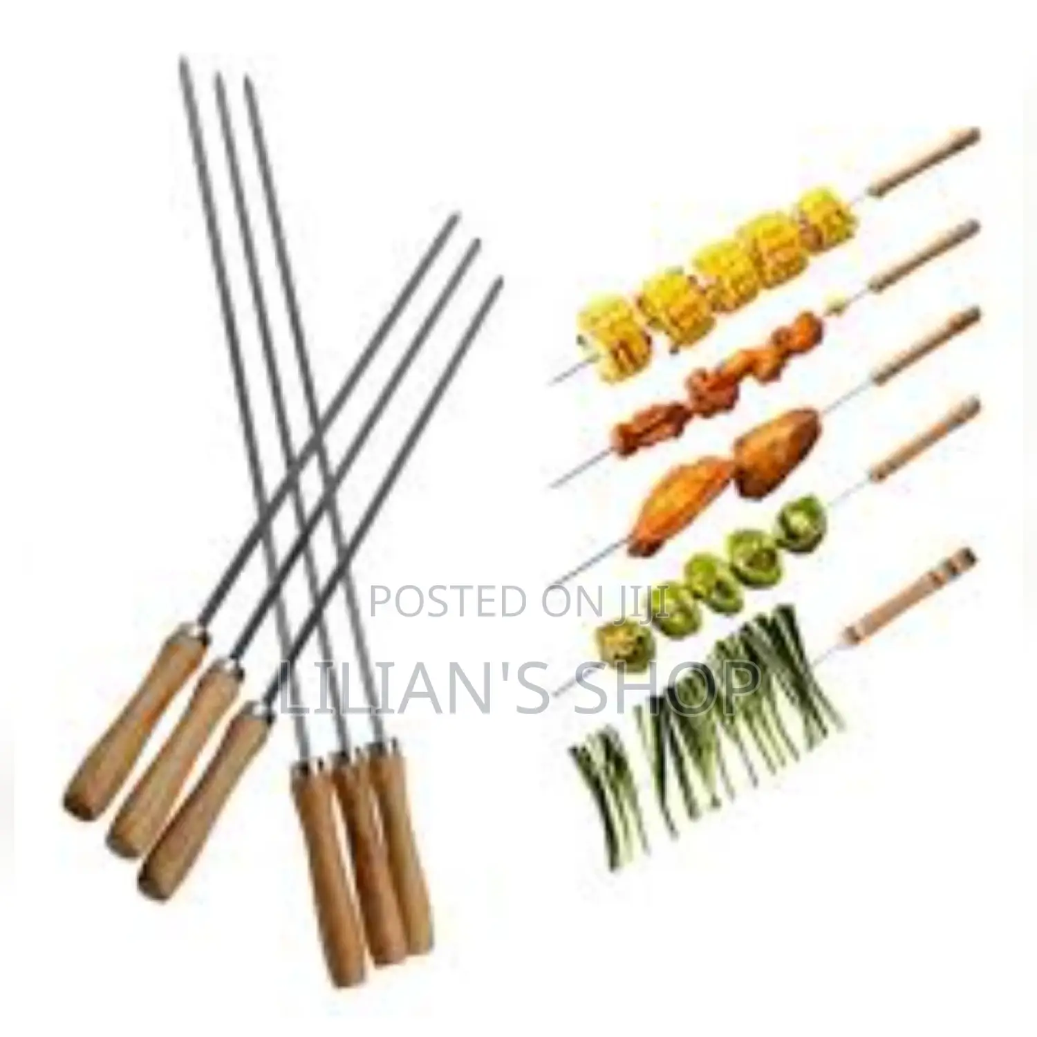 12pcs BBQ Sticks/Skewers