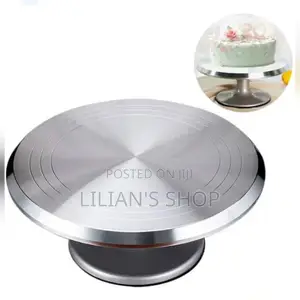 Stainless Steel Rotating Cake Turntable