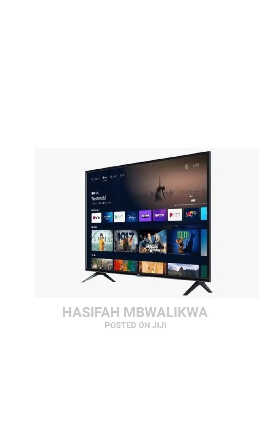 Smart Plus 43" Inch Android Smart Digital HD LED TV