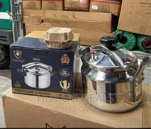 5L Pressed Cooker - Silver