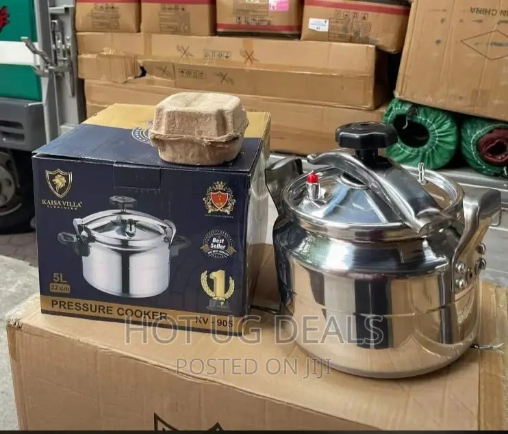 5L Pressed Cooker - Silver