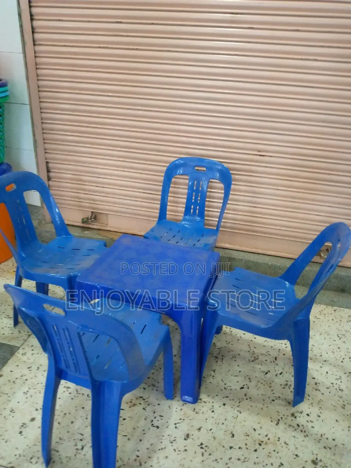 Plastic Table Chairs Set
