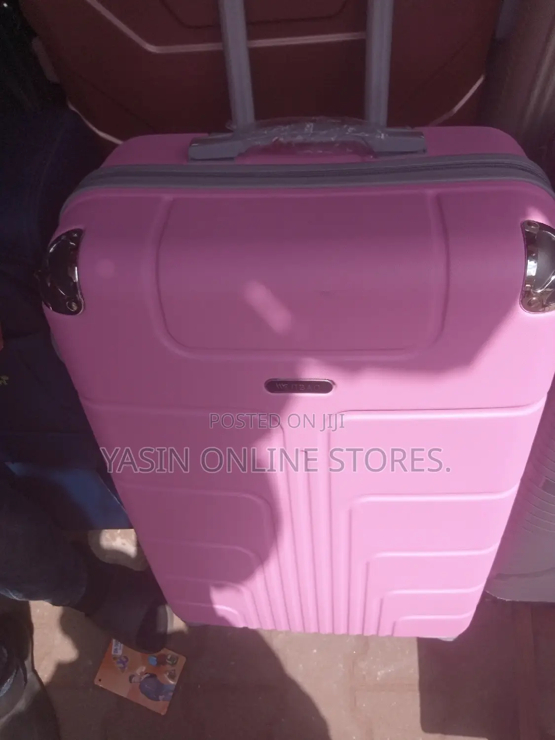 Plastic Suitcase.