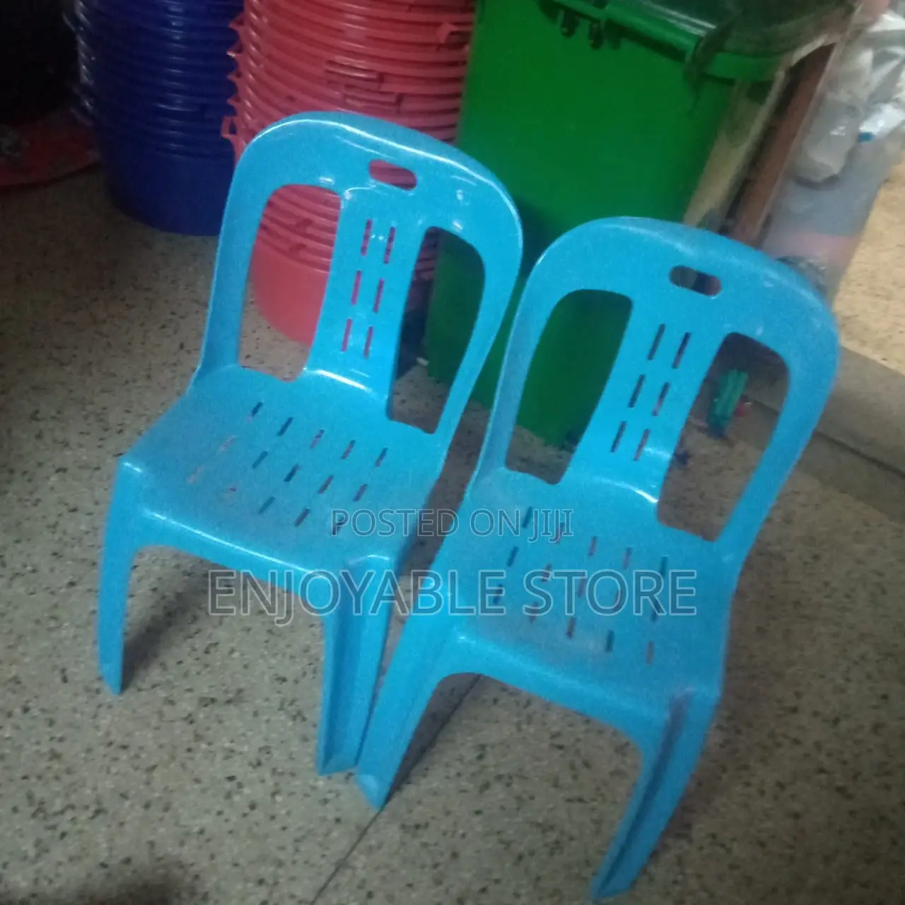 Armless Plastic Chairs