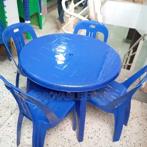 Plastic Table Chairs Set