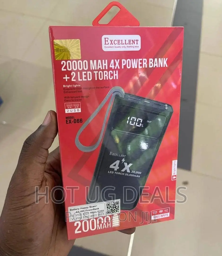 20,000mah Powerbank Digital Display