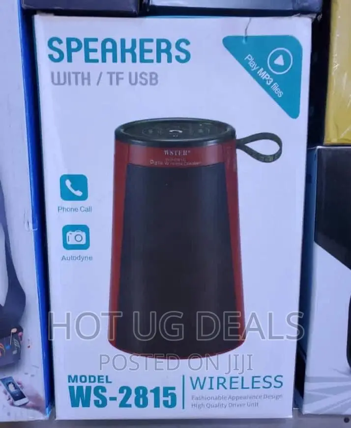 Rechargeable Wireless Bluetooth Speaker With Fm Radio