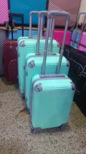 3in1 Plastic Suitcase Set -Green