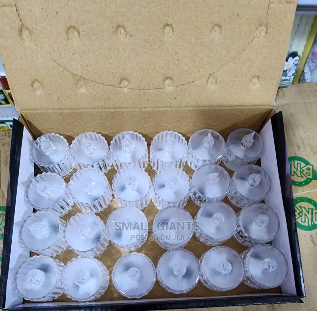 24pcs Warm White LED Candles