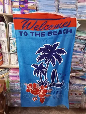 Kids Cotton Beach Towels - Multicolour