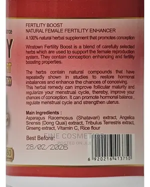 Female Hormone Balance Fertility Reproduction Support Tablet