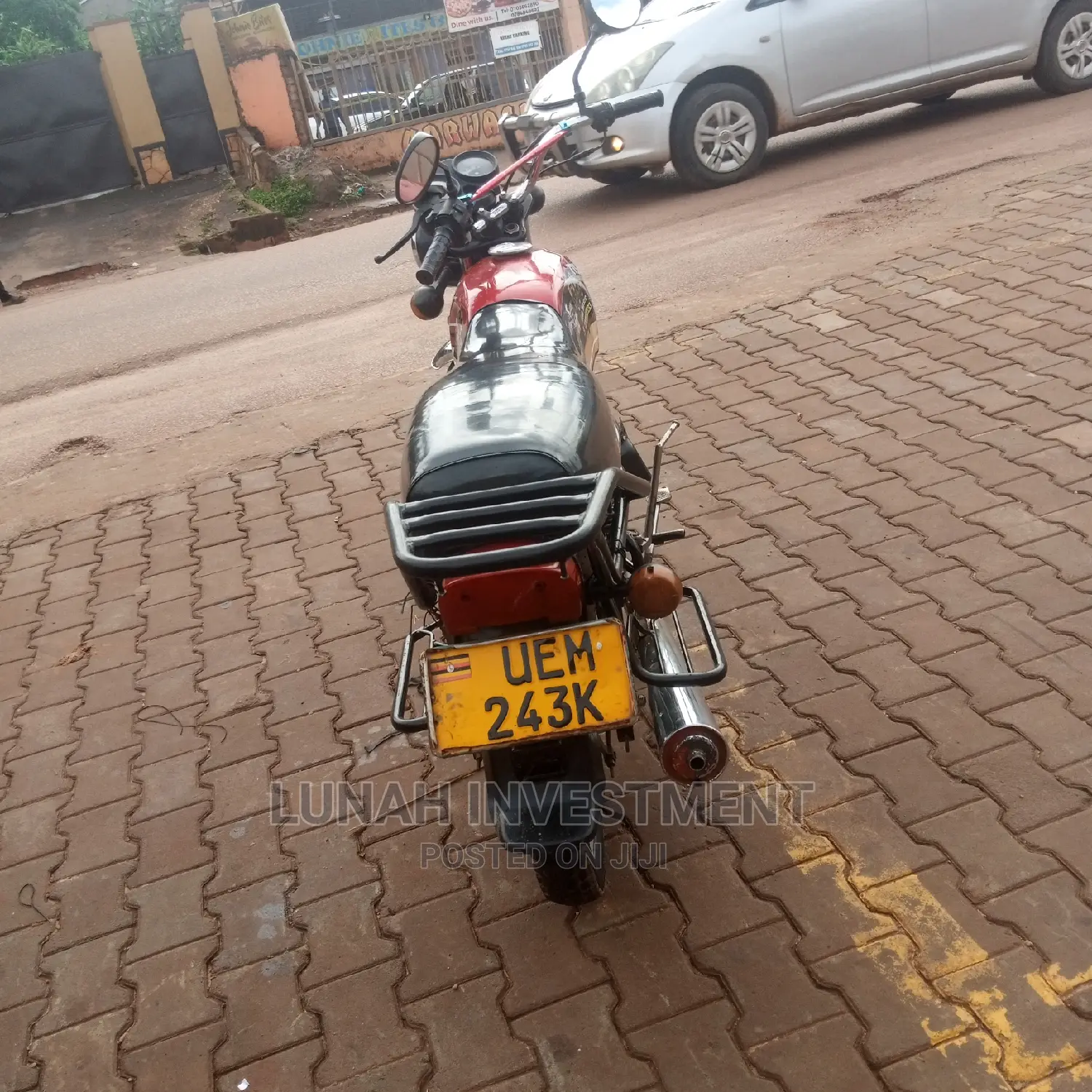 TVS XL 100 2019 Red