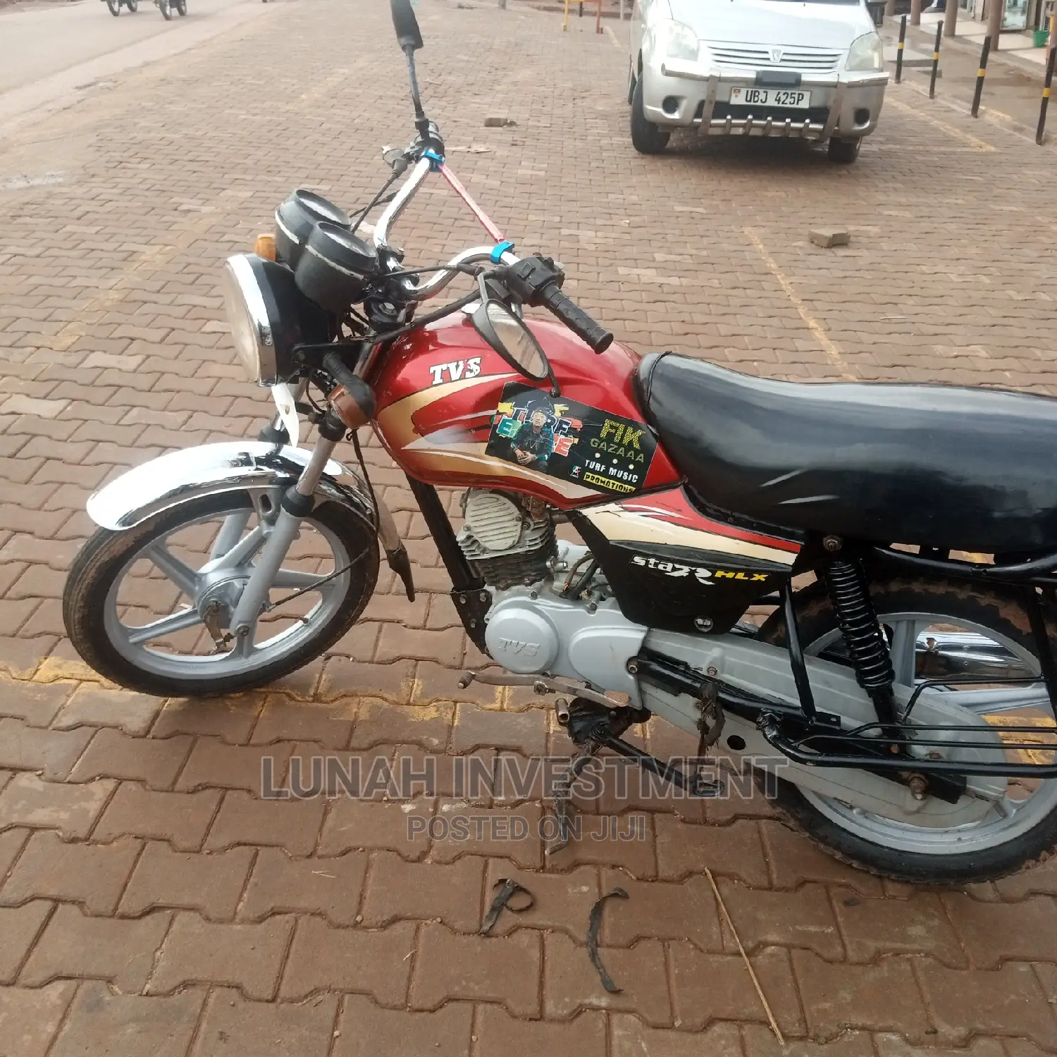TVS XL 100 2019 Red