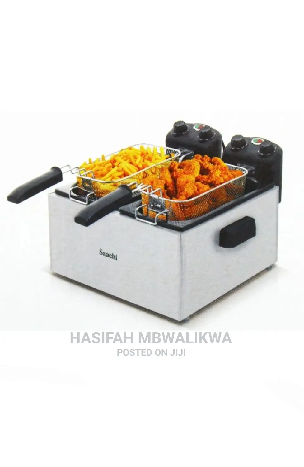 Saachi Stainless Steel Electric Deep Fryer. 6.0L