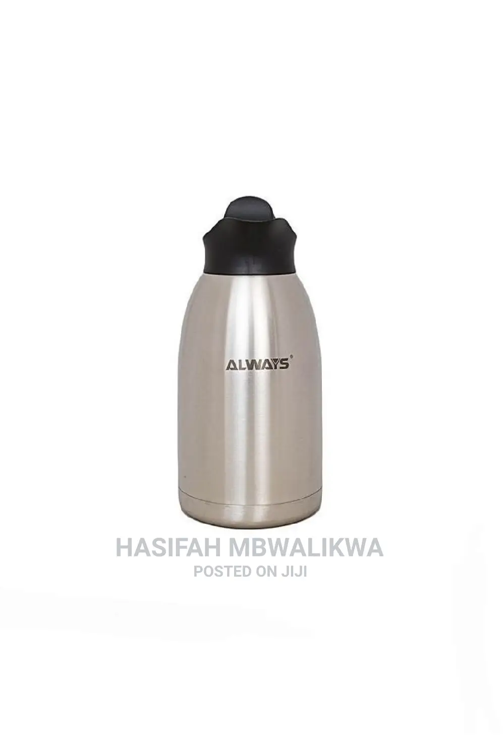 Always 3L Stainless Steel Thermal Flask. Silver