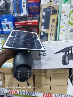 4G 4mp Solar Security Camera With Built-In Battery.